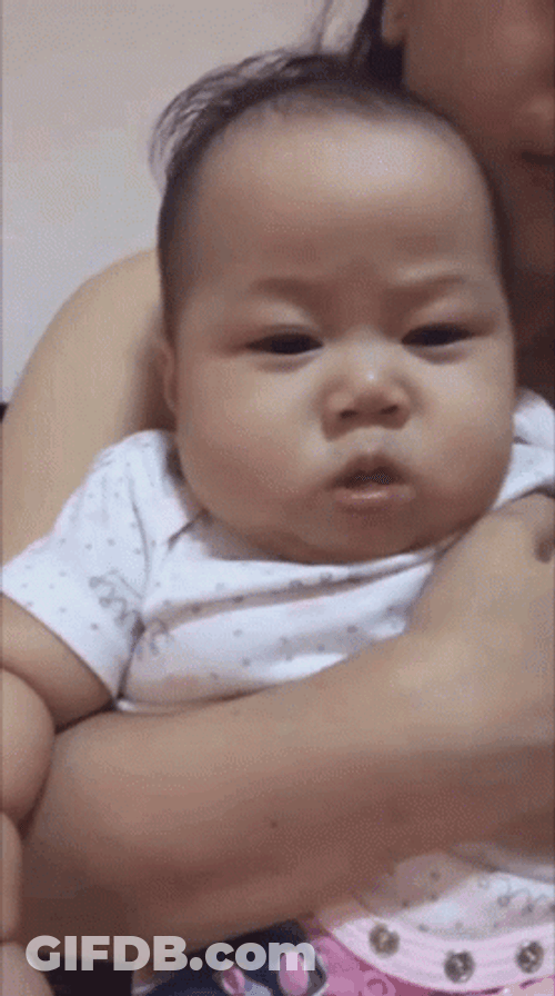Wow Baby Girl GIF