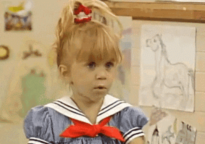 Wow By Michelle Tanner GIF