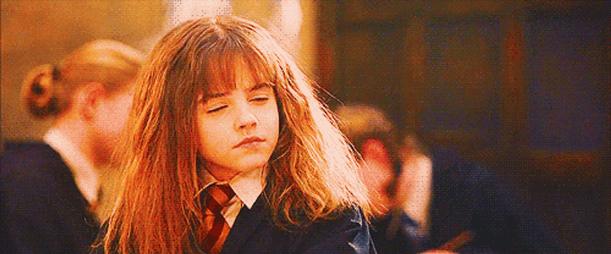 Wow Hermione Granger GIF