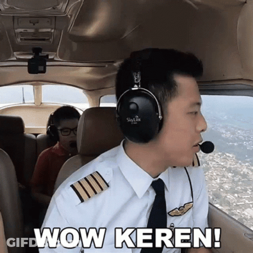 Wow Keren Vincent Raditya GIF