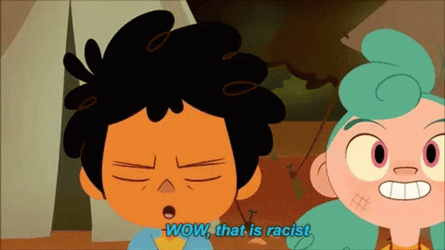 Wow Thats Racist GIF