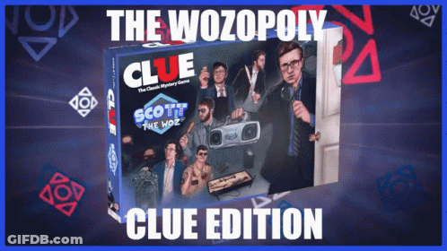 Wozopoly Clue Edition Game GIF