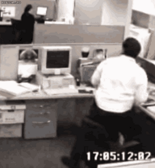 Wrecking A Computer GIF