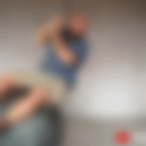 Wrecking Ball Riding Chubby Man GIF