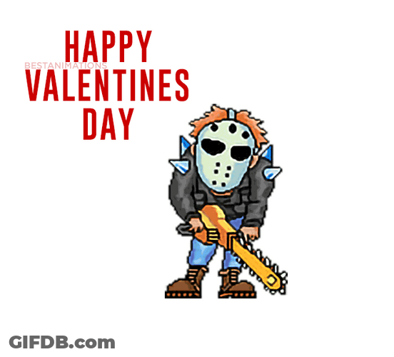 Wrecking Hearts Funny Valentines Day GIF