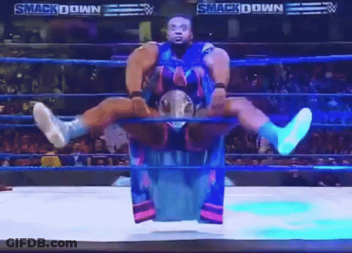 Wrestler Carrying Opponent In Ring GIF