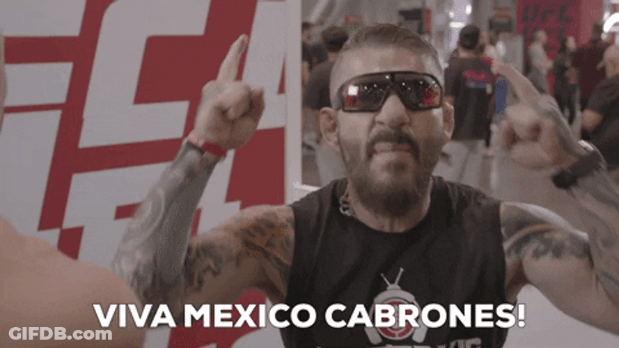 Wrestler Guy Viva Mexico Carbones GIF