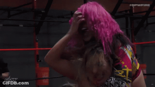 Wrestler Pinned In CPW Ring GIF