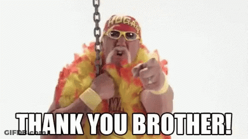 Wrestler Pointing And Saying Thank You GIF
