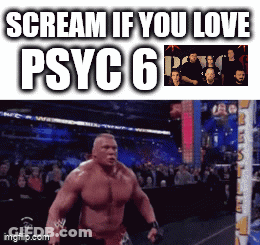 Wrestler Scream If You Love Psyc 6 GIF