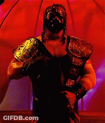 Wrestler Standing In Wrestling Ring GIF