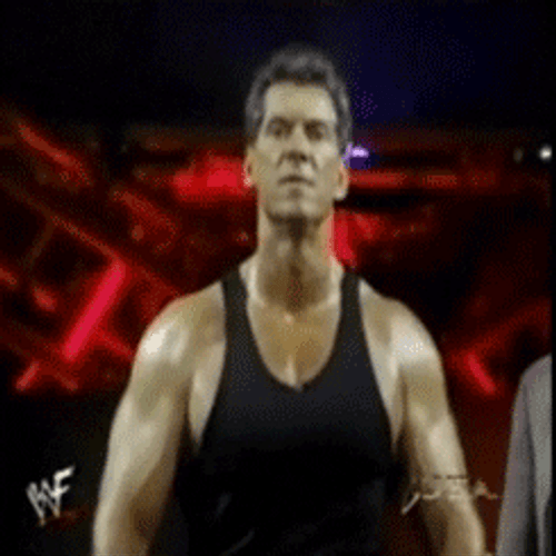Wrestler Vince Mcmahon Walk Slowly GIF