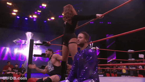 Wrestler Wearing Strong Style Shirt GIF
