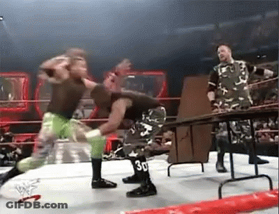 Wrestler With 30 On Socks Fighting Another GIF
