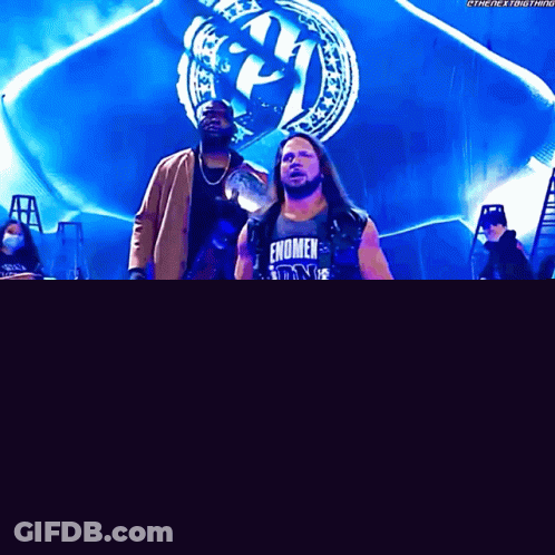 Wrestler With Number 1 On Leg GIF