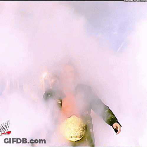 Wrestler With SS Belt GIF