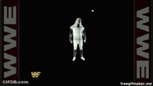 Wrestler With WWE Logo GIF