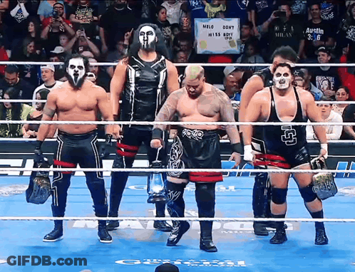 Wrestlers In Ring Saying Hello Dont Miss Boy GIF