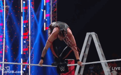 Wrestling Match Broadcast Live On USA GIF