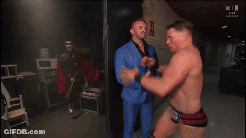 Wrestling Match Broadcast Live On WWE GIF