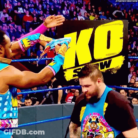 Wrestling Match In Front Of Crowd GIF