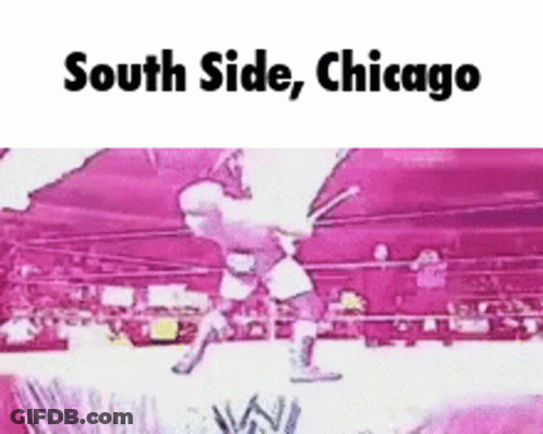 Wrestling Match In South Side Chicago GIF