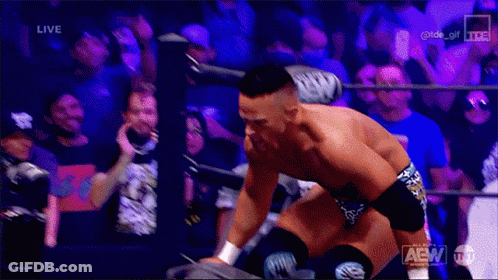 Wrestling Match Live GIF