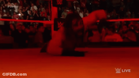 Wrestling Match Live On WWE GIF