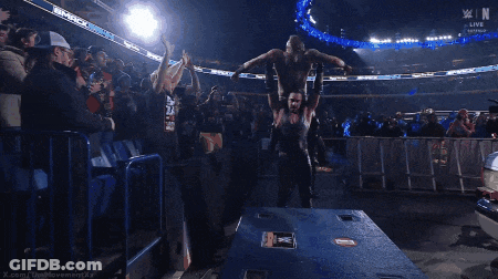 Wrestling Match Live On X.com GIF