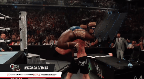 Wrestling Match On Netflix In United States GIF