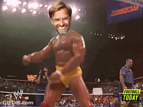 Wrestling Ring Saying Football Today GIF