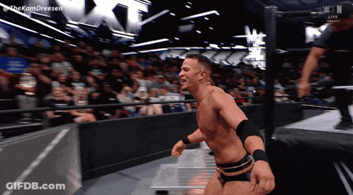 Wrestling Ring With N GIF
