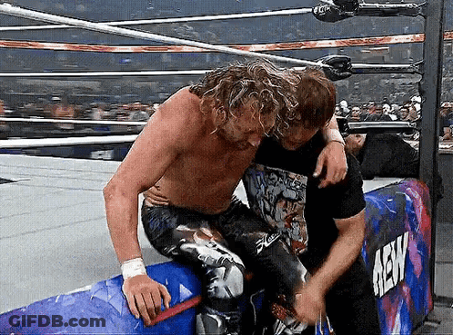 Wrestling Ring With New On Side GIF