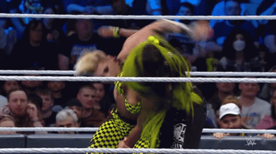 Wrestling Ripley Canvass Slam GIF