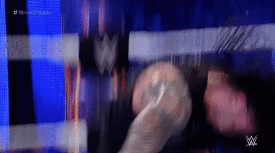 Wrestling Star Greco Roman Reigns GIF