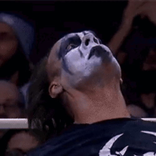 Wrestling Sting Mascot GIF