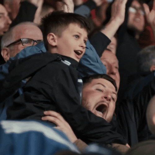 Wrexham Jumping Jolly Cheers GIF