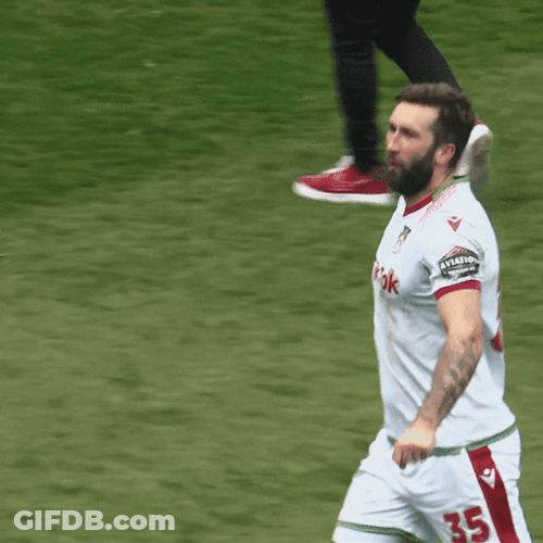 Wrexham Ollie Palmer Victory GIF