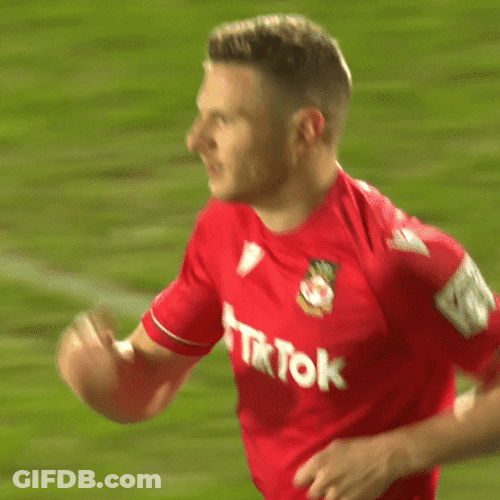 Wrexham Paul Mullin Running GIF