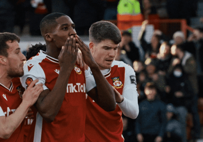 Wrexham Sebastian Revan Flying Kiss GIF