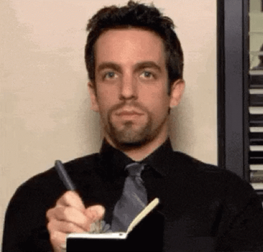 Write That Down B J Novak GIF