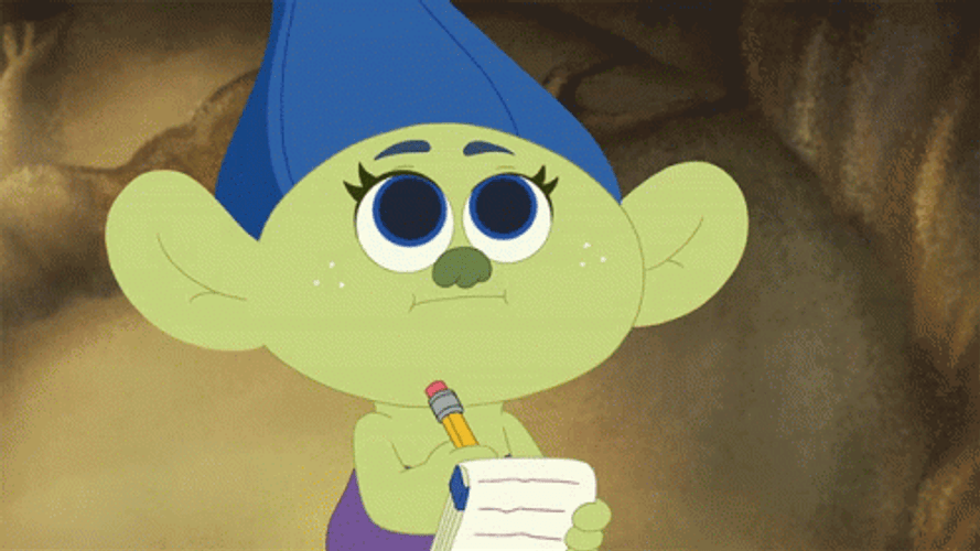 Write That Down Trolls Beat Goes On GIF