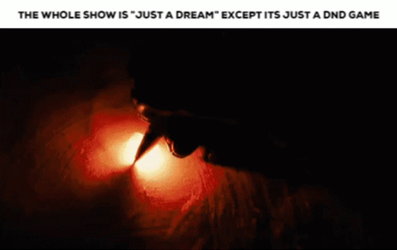 Writing Fire Burning Pen DND Meme GIF