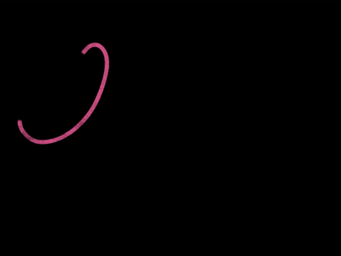 Writing Pink Cursive February GIF