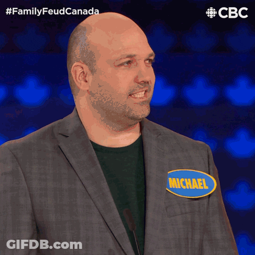Wrong Answer X Family Feud Game Show GIF