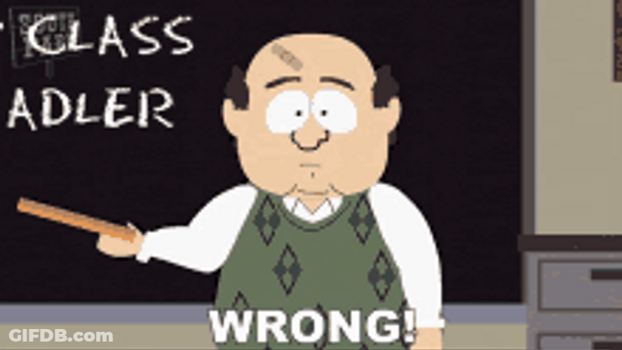 Wrong South Park Class Teacher GIF