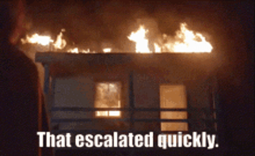 WTCH Crying Elizabeth House On Fire That Escalated Quickly GIF