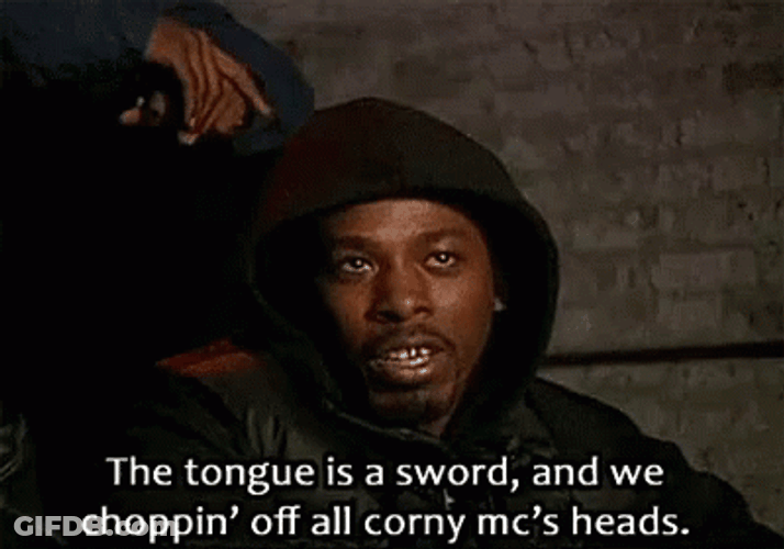 Wu Tang The Tongue Is A Word GIF