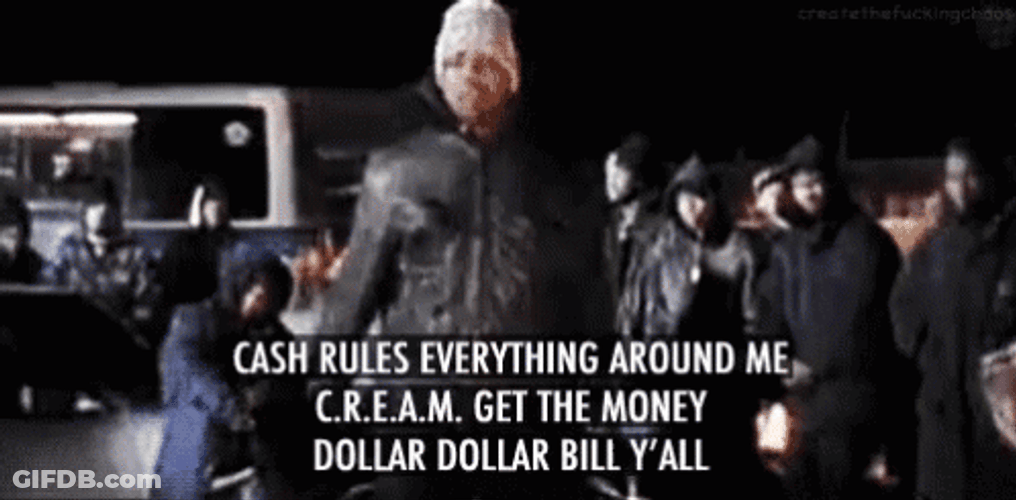 Wutang Cream Dolla Dolla Bill Yall GIF