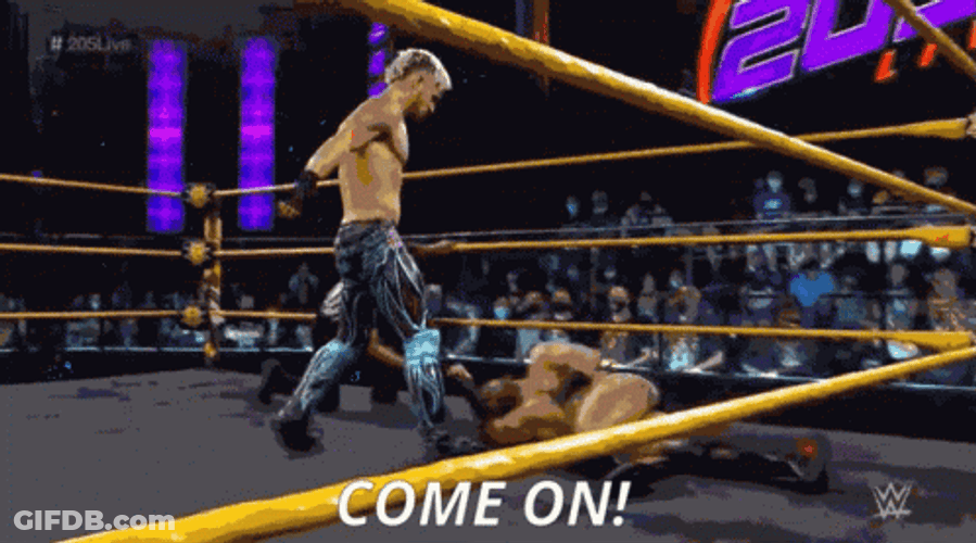 WWE Asher Hale Come On GIF